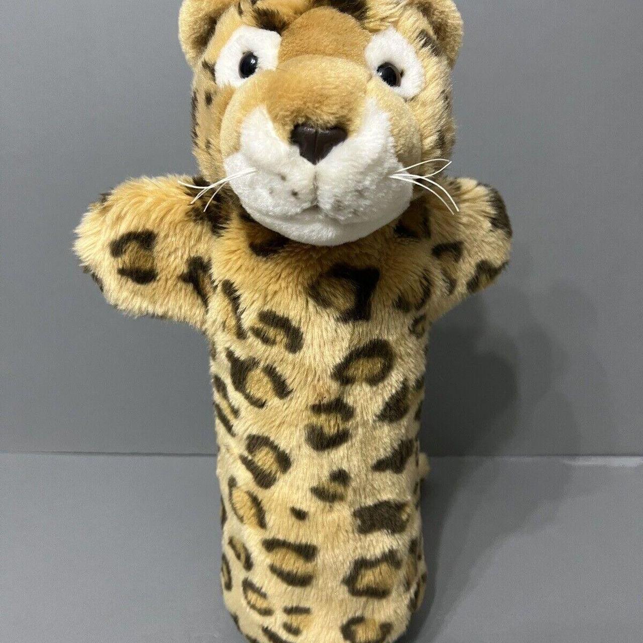 Leopard sales hand puppet