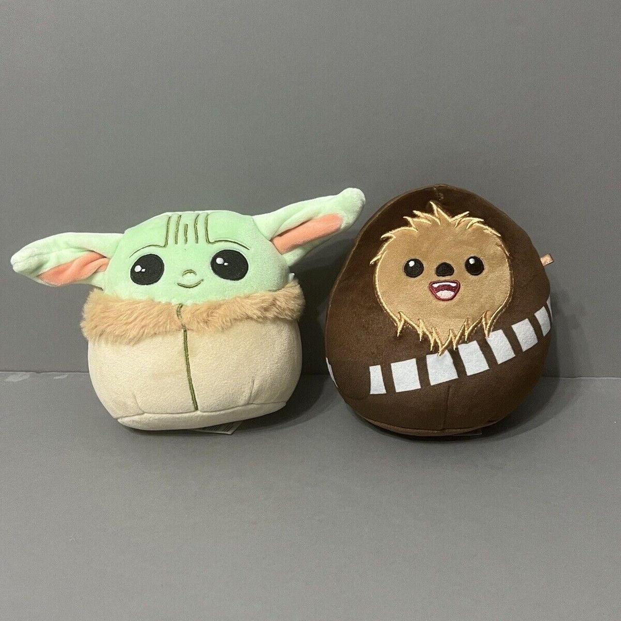 Grogu and store Chewbacca Squishmallows