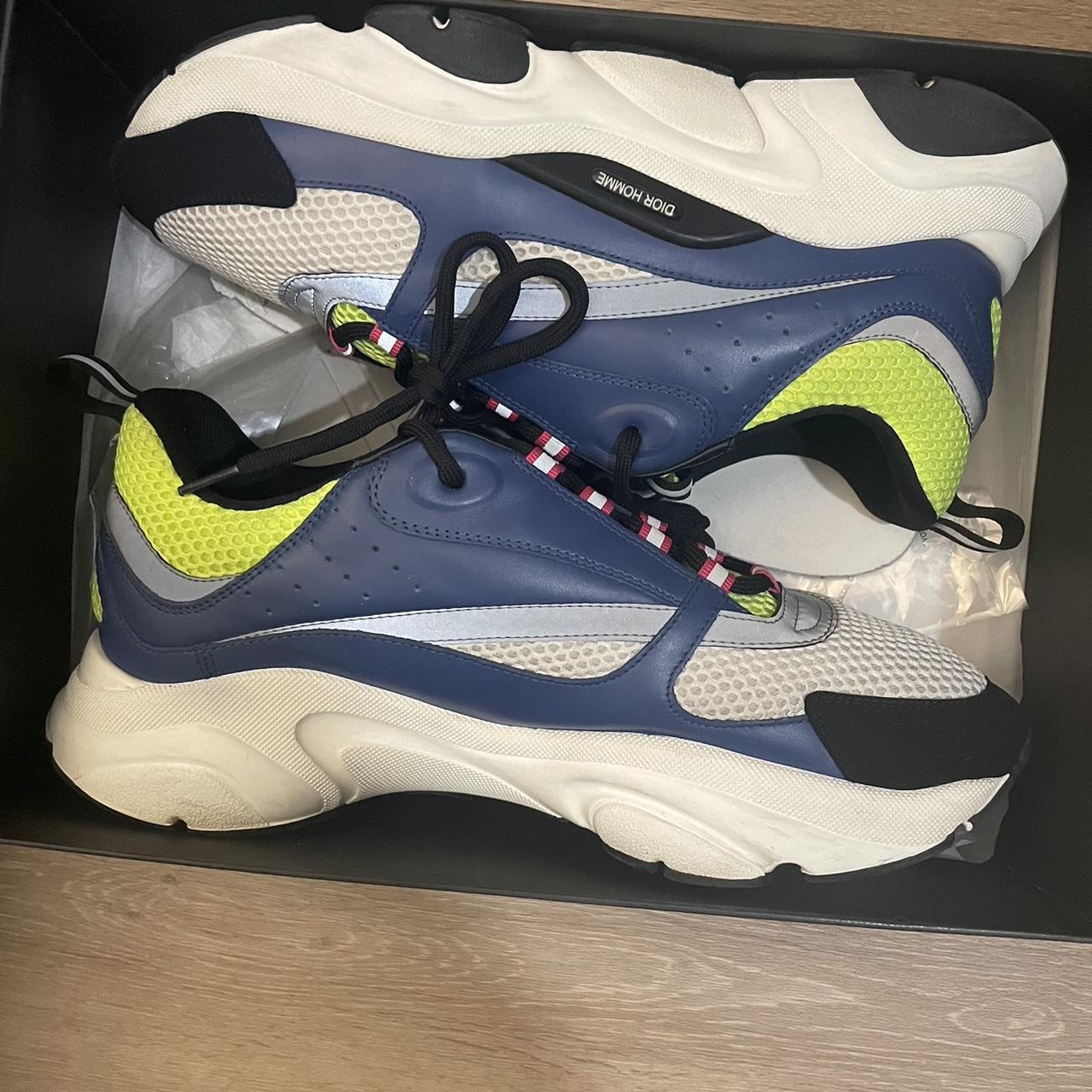 DIOR B22 RUNNER BLUE. SIZE 45 Depop