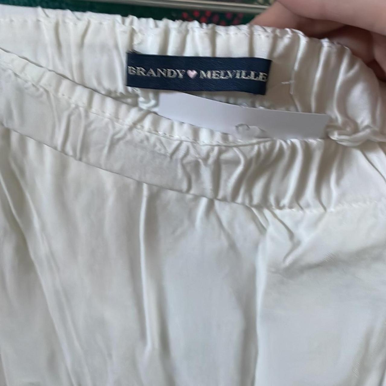 Brandy Melville “Izzy” White Maxi Skirt BRAND NEW... Depop