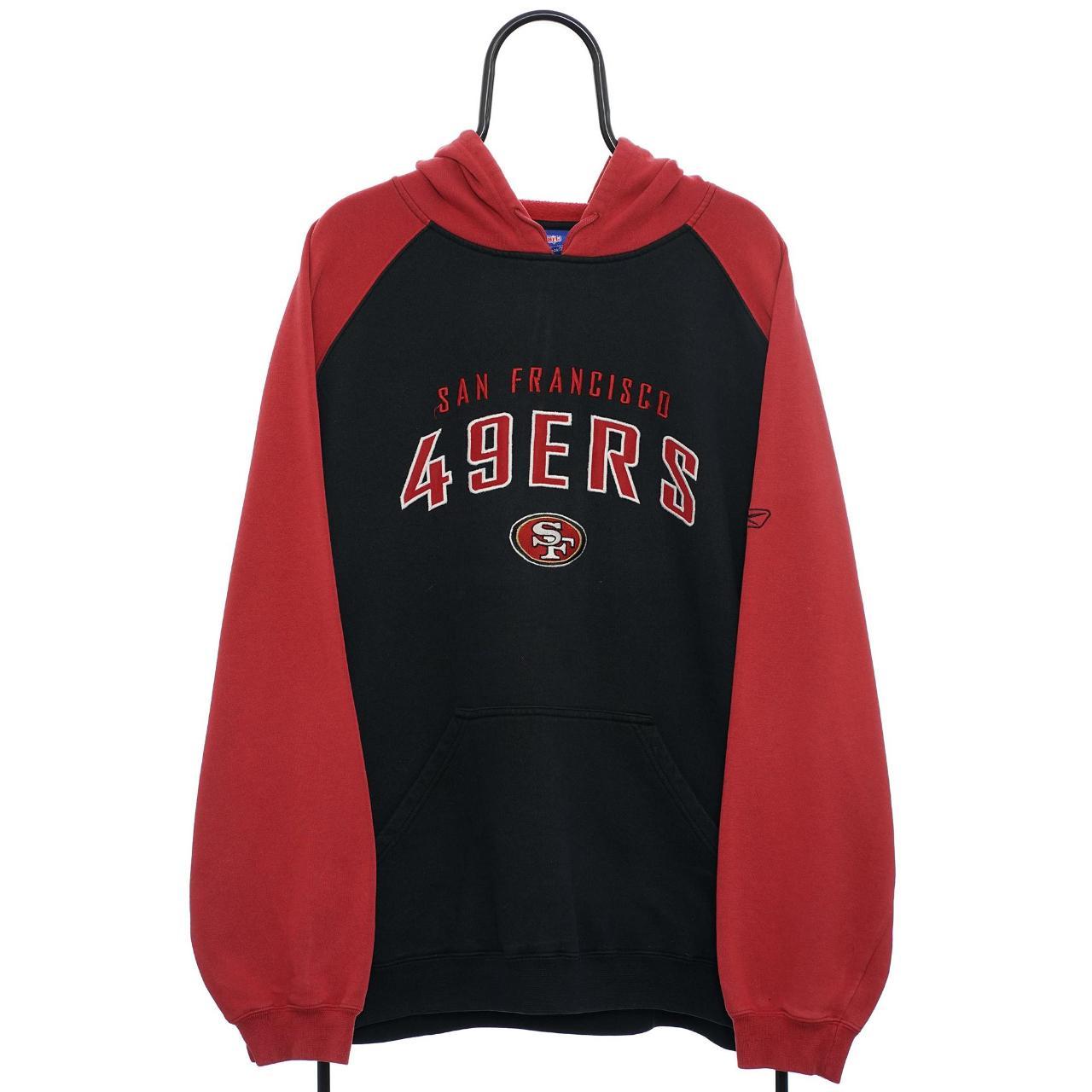 Vintage San Francisco 49ers Hoodie Black Medium