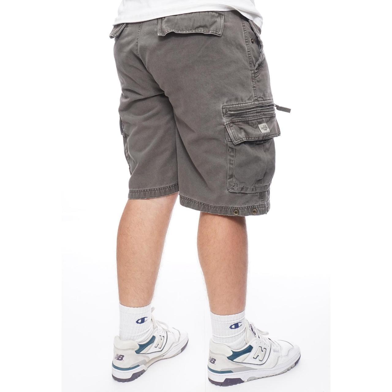 Vintage Lee Dungarees Brown Cargo Shorts • Depop