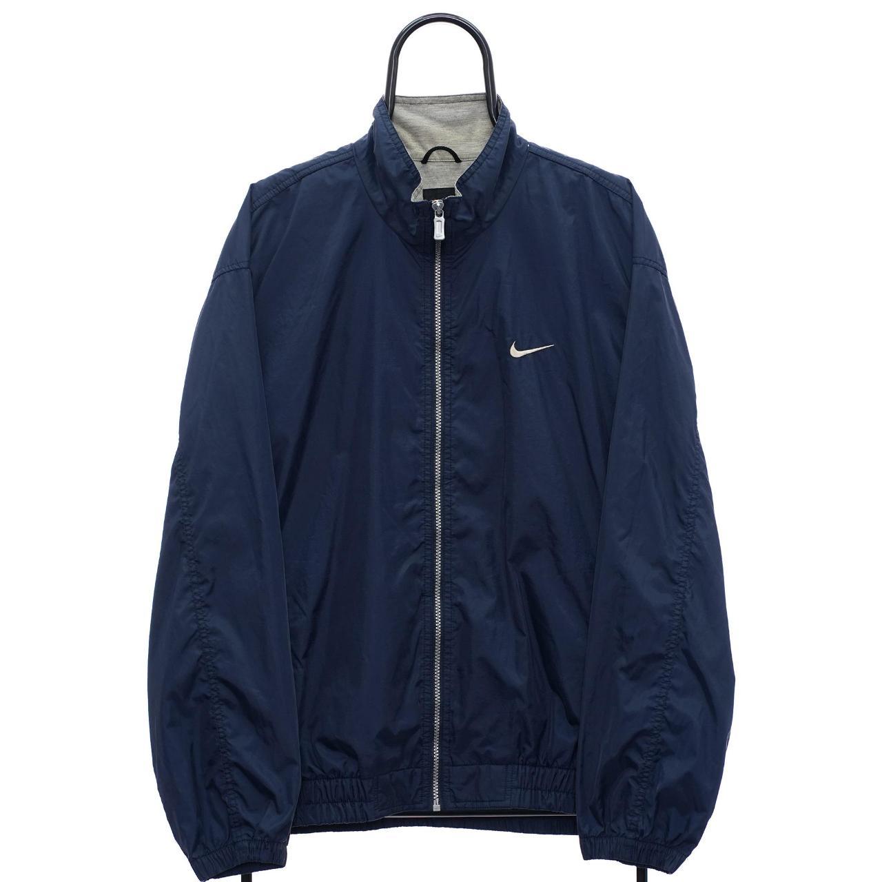 MEDIUM - Vintage Nike hot Anorak Jacket Navy