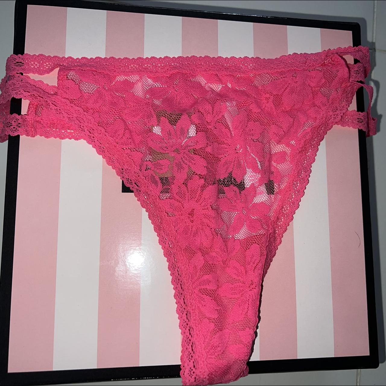 Victoria's Secret Women's Pink Panties | Depop