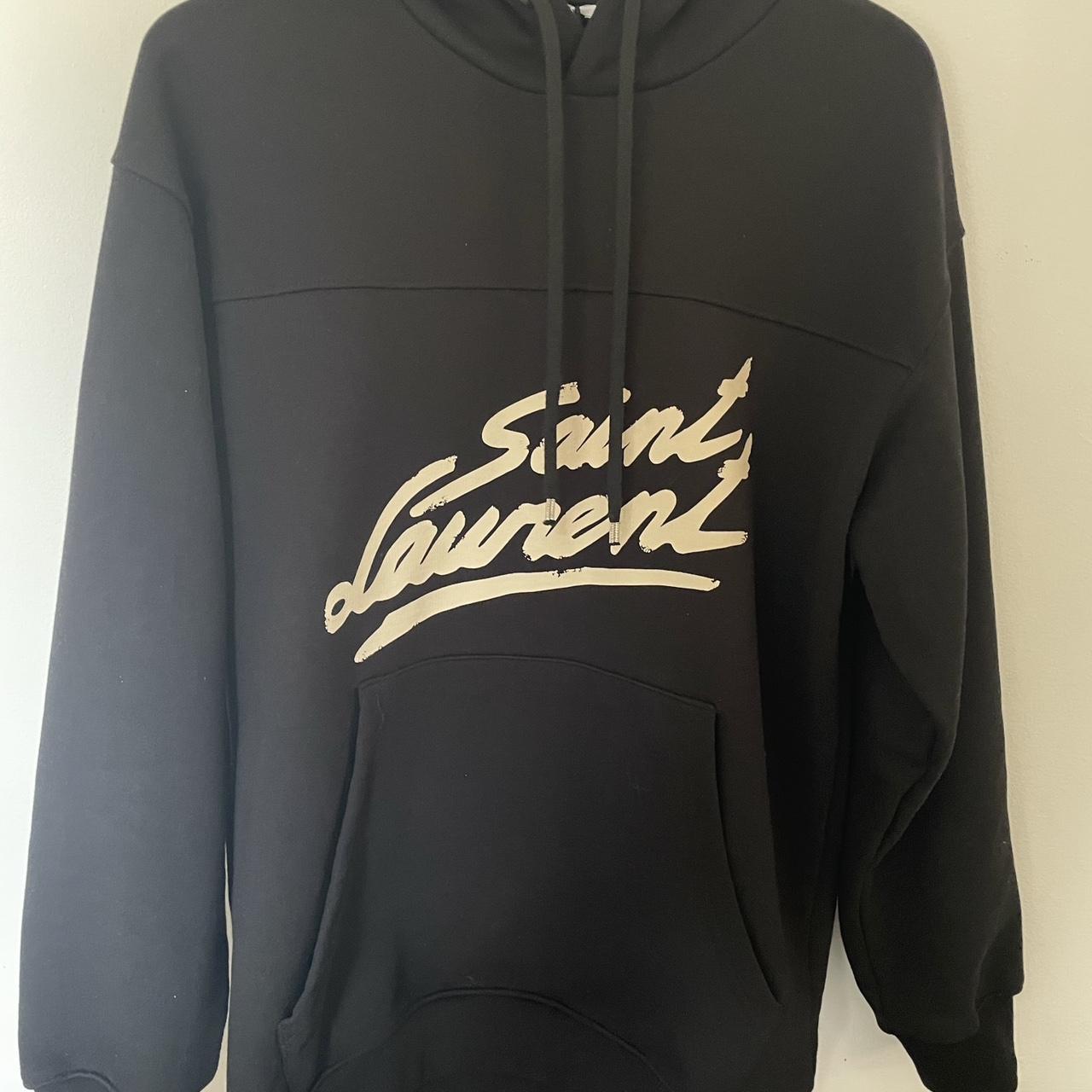 saint laurent '50s signature hoodie