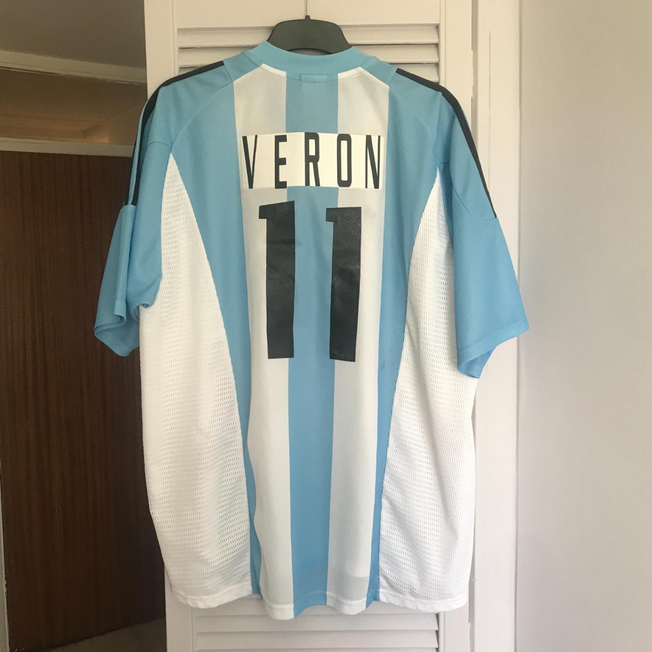 Argentina 2002-04 Home Football Shirt XL Good | Depop