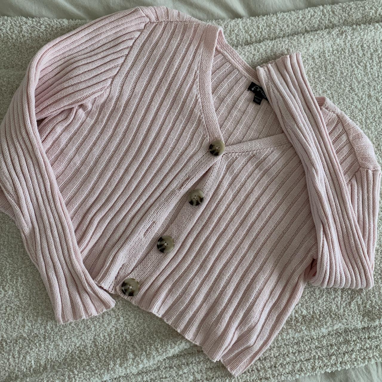 Target Women's Pink Cardigan Depop