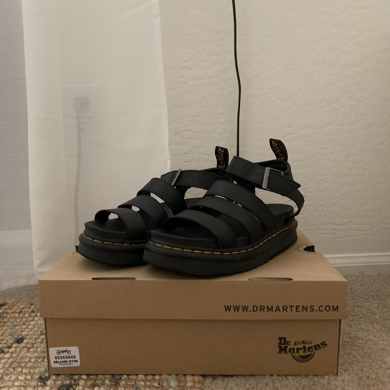 metallic dr marten sandals