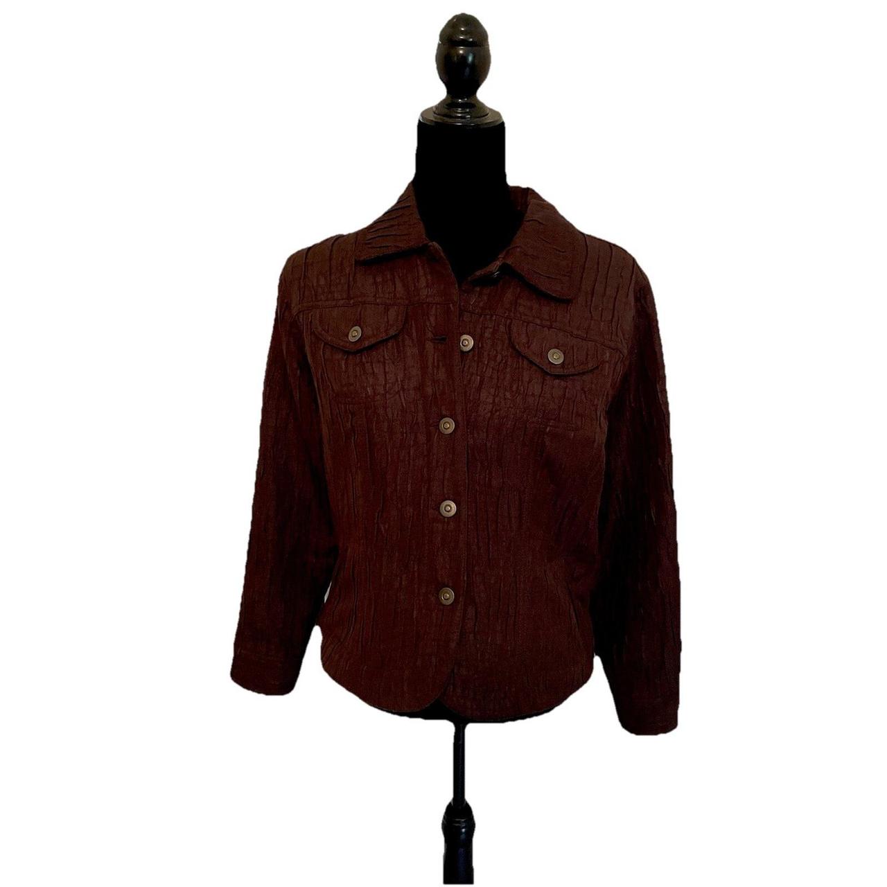 Ruby Rd. Women's Petite Jacket - Brown - 14 – Rub… - image 1