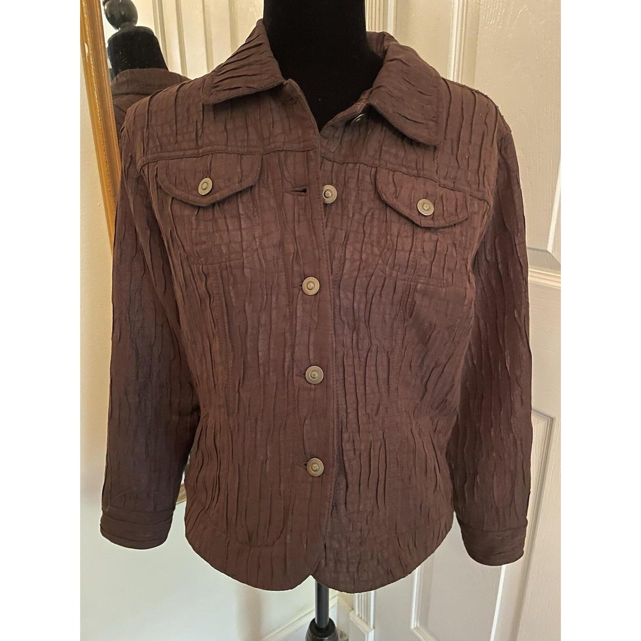 Ruby Rd. Women's Petite Jacket - Brown - 14 – Rub… - image 2