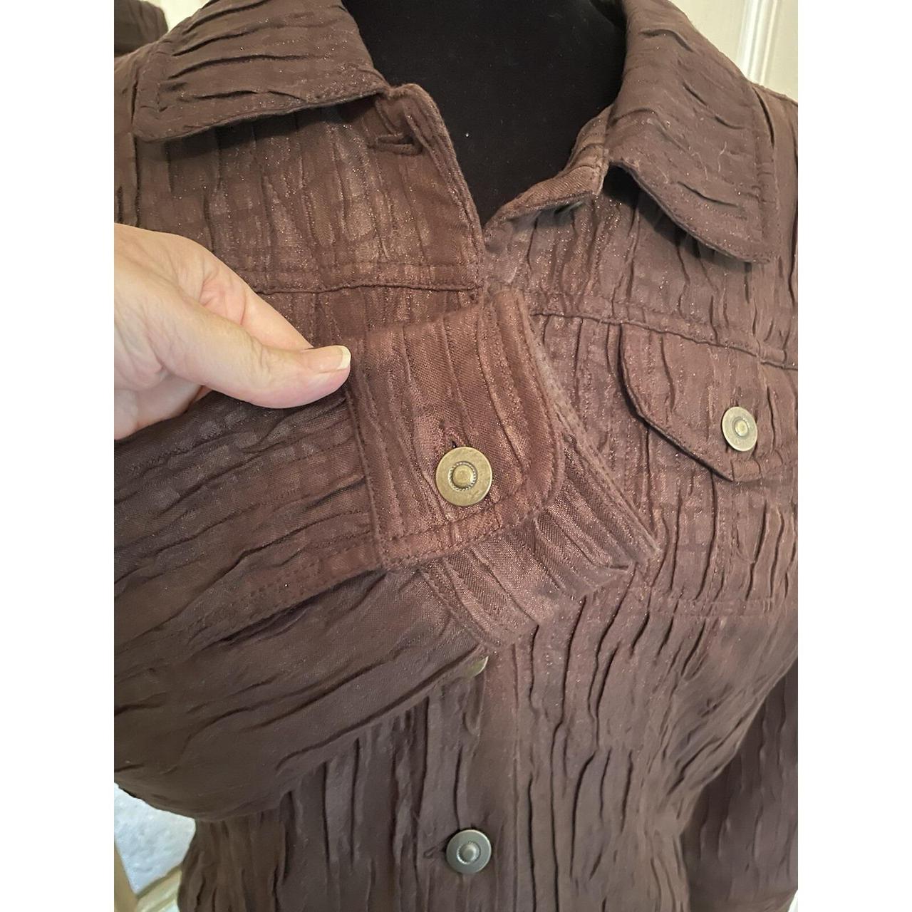 Ruby Rd. Women's Petite Jacket - Brown - 14 – Rub… - image 4