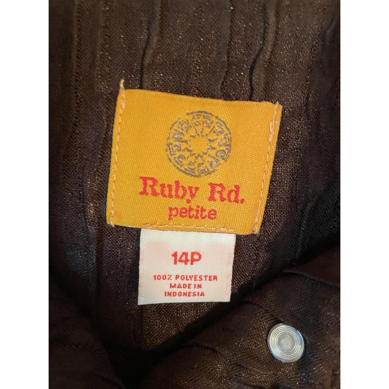 Ruby Rd. Women's Petite Jacket - Brown - 14 – Rub… - image 6