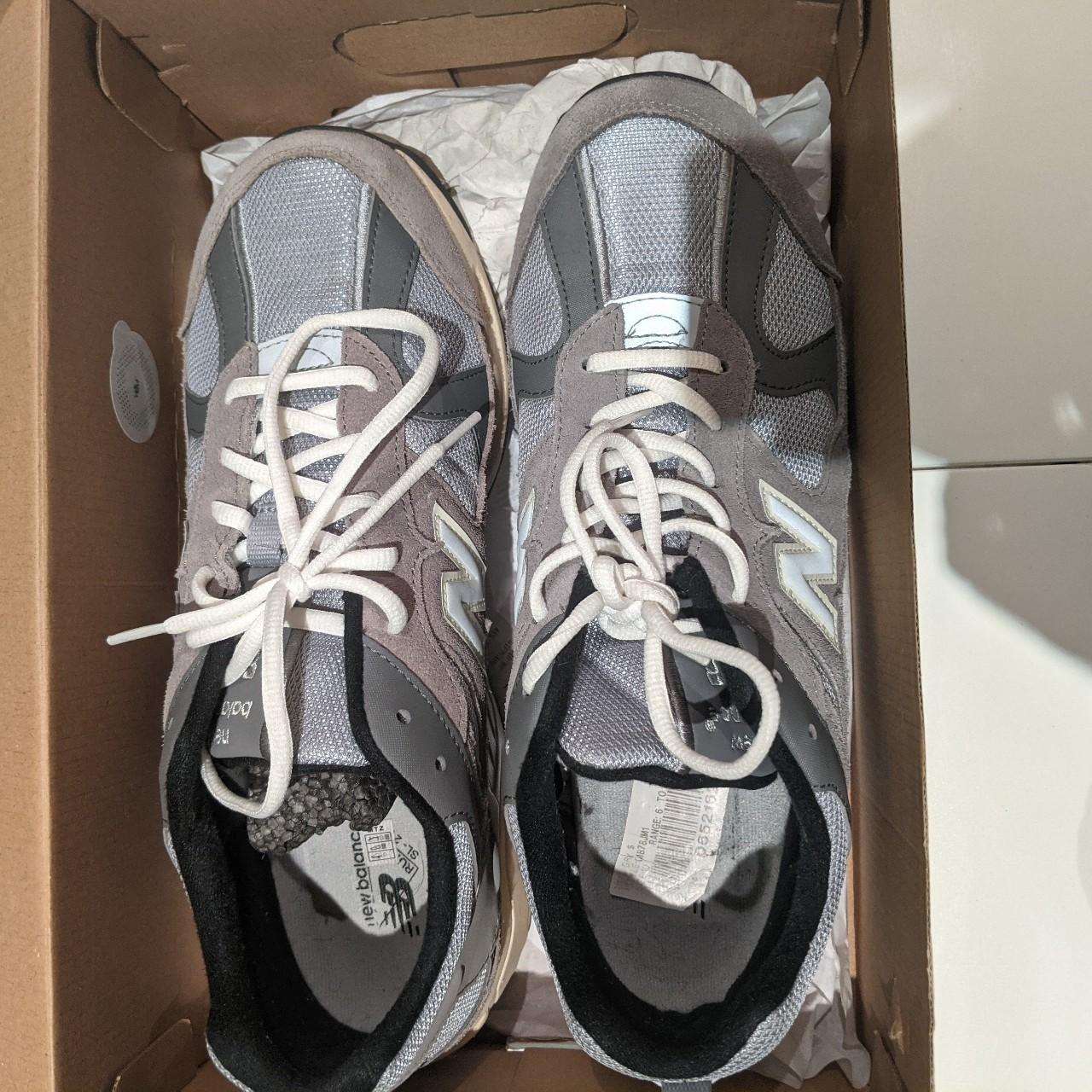 New balance 530 grey Size = 9.5 Worn twice in... - Depop