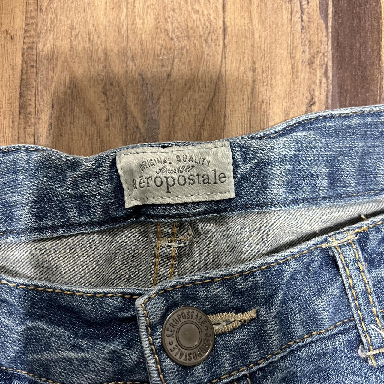 Aeropostale Women's Blue Jeans | Depop