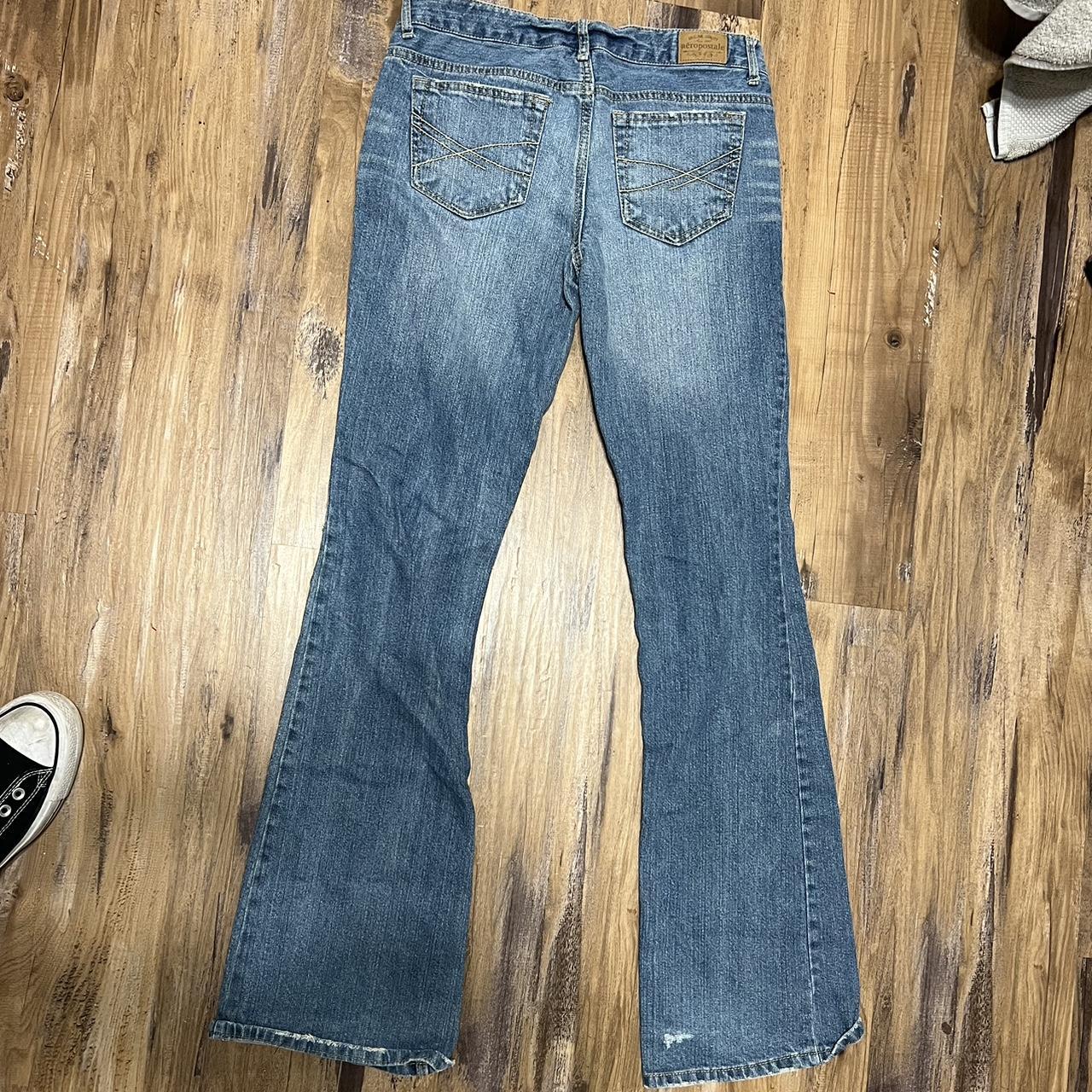 Aeropostale Women's Blue Jeans | Depop