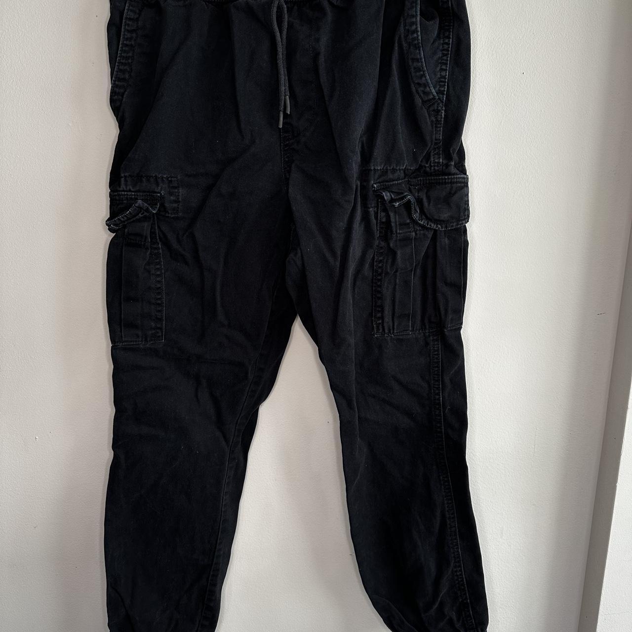 Aeropostale Men's Cargo Pants Black S – Men's Black