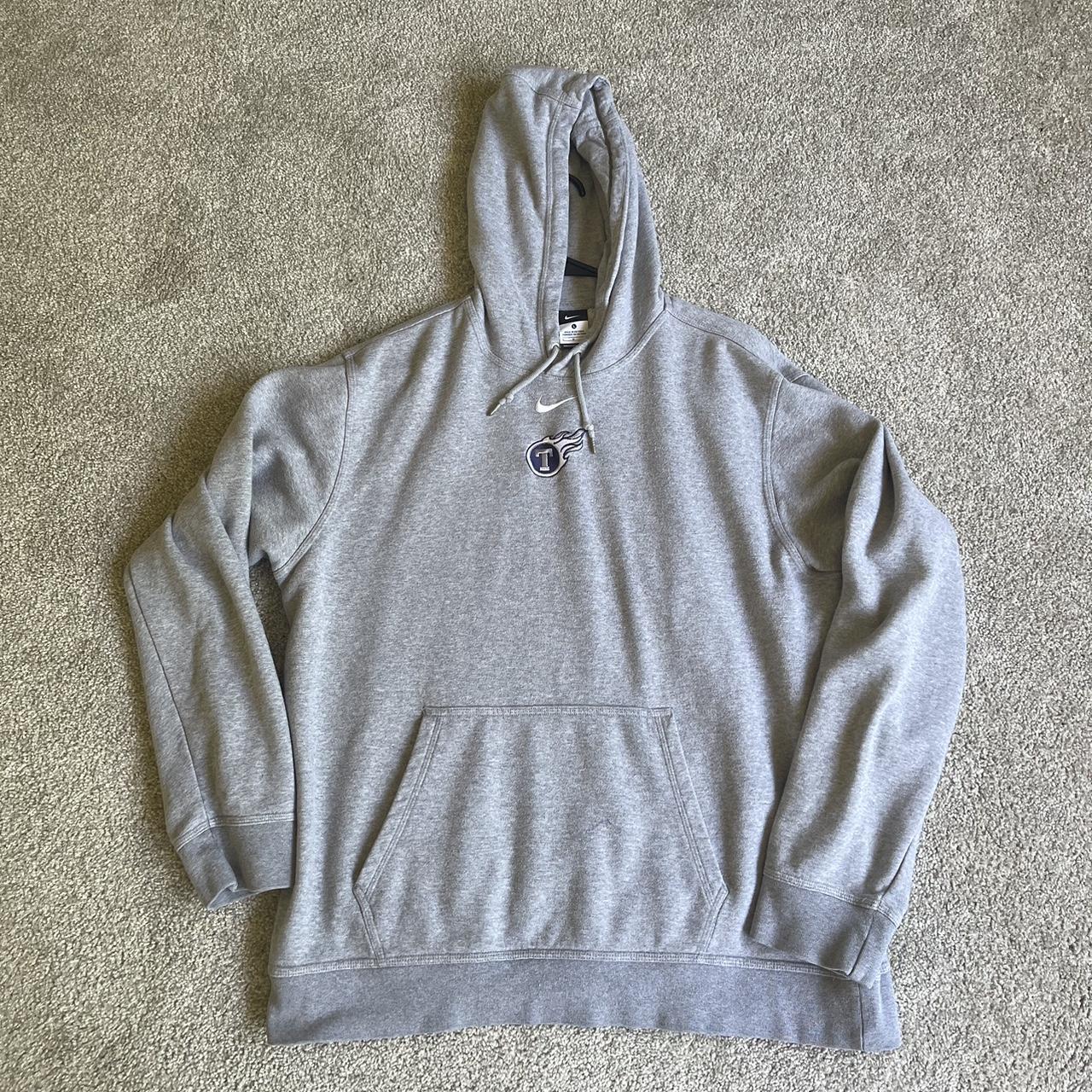 Nike Centerswoosh Titans Hoodie (modern) no holes... - Depop