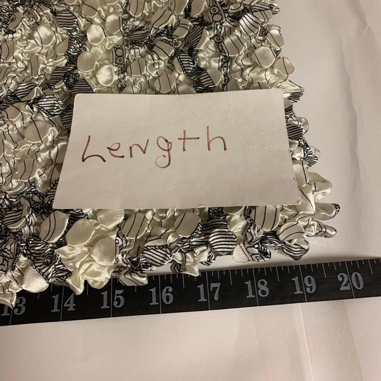 Source Unknown Women's Blouse - Cream/Black - M –… - image 6