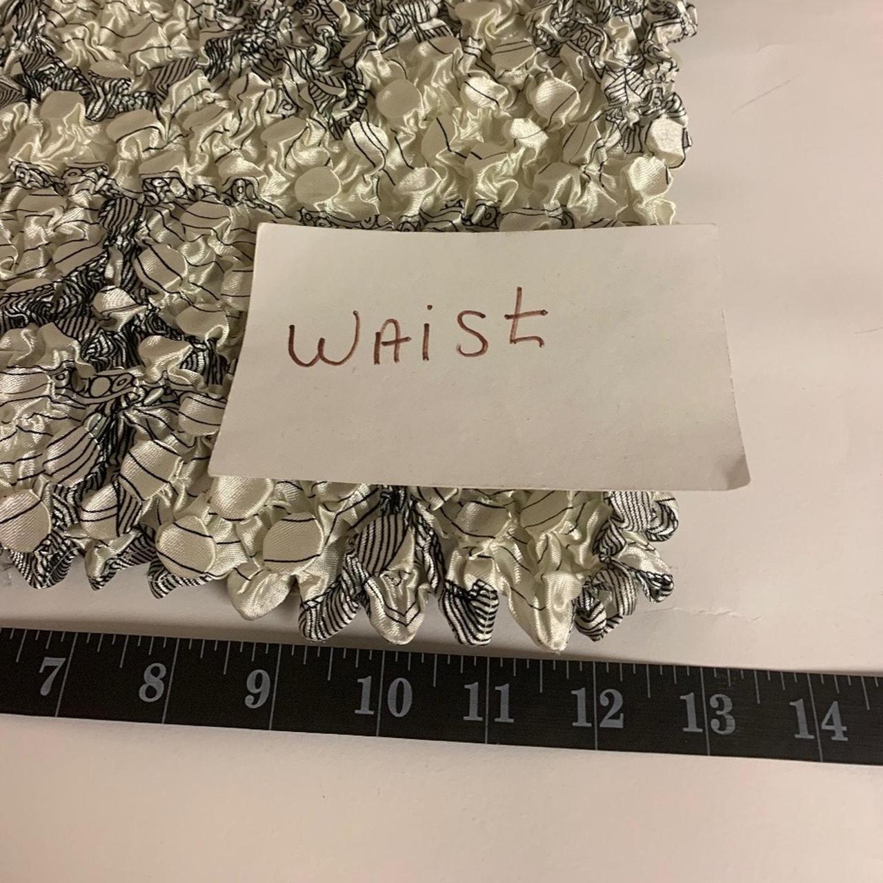 Source Unknown Women's Blouse - Cream/Black - M –… - image 5