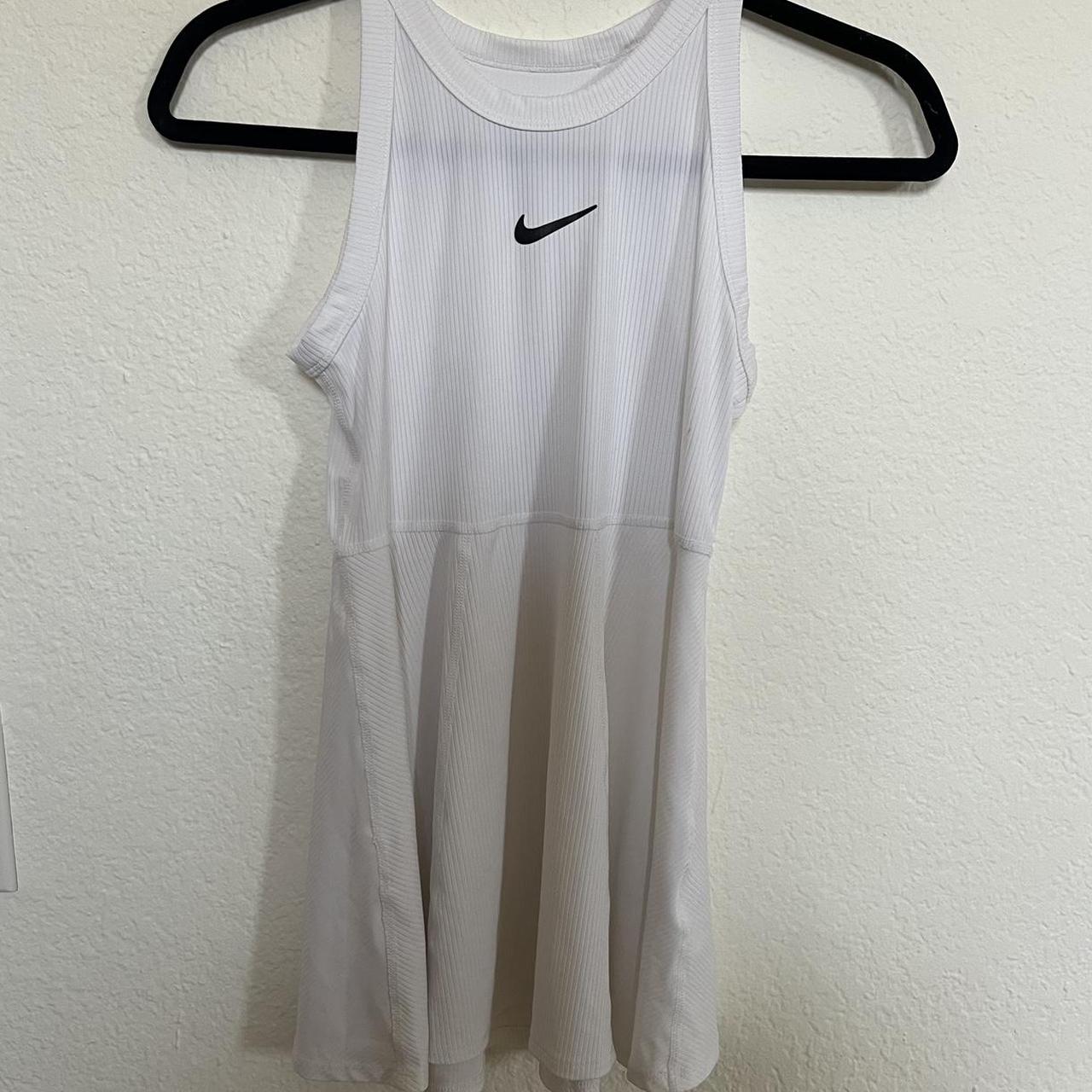 Nike white tennis dress best sale