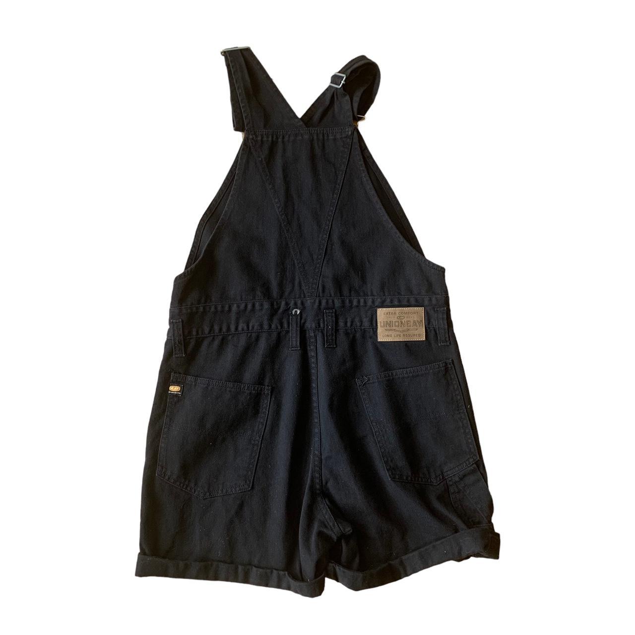 Union Bay Women's Black Dungarees-overalls | Depop