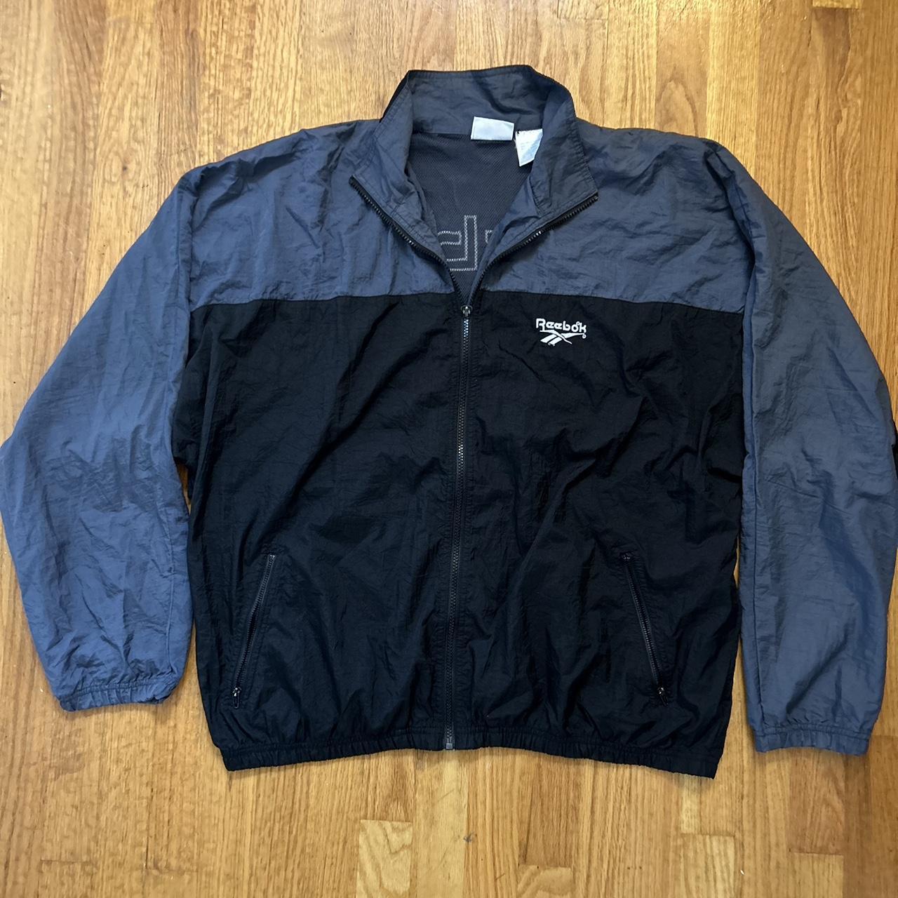 REEBOK WIND BREAKER!!! So cute, the zipper is... - Depop