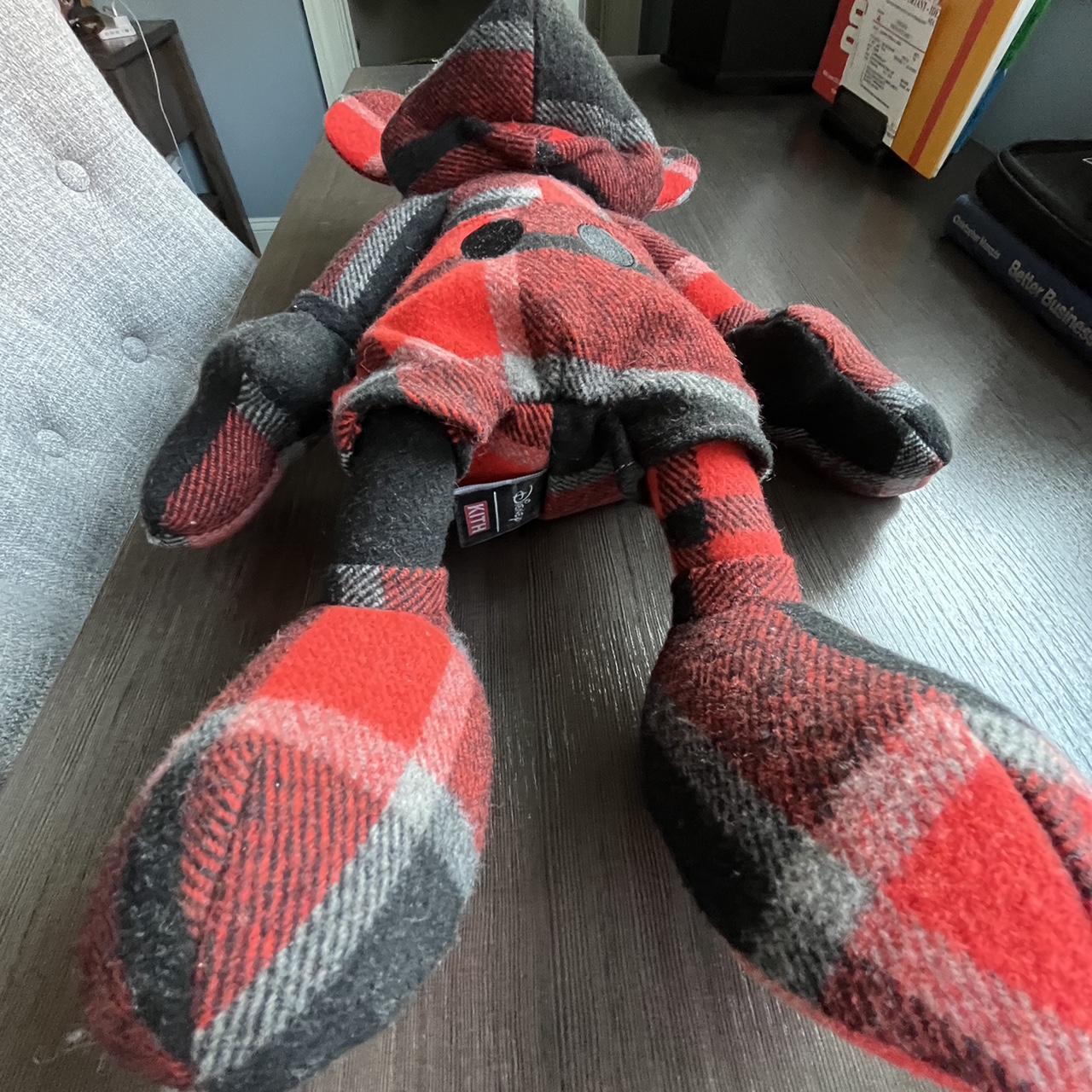 ぬいぐるみ Disney - KITH X DISNEY LARGE MICKEY PLUSH Kith x Disney Large Mickey Plush Plaid KH9403-110 In Hand