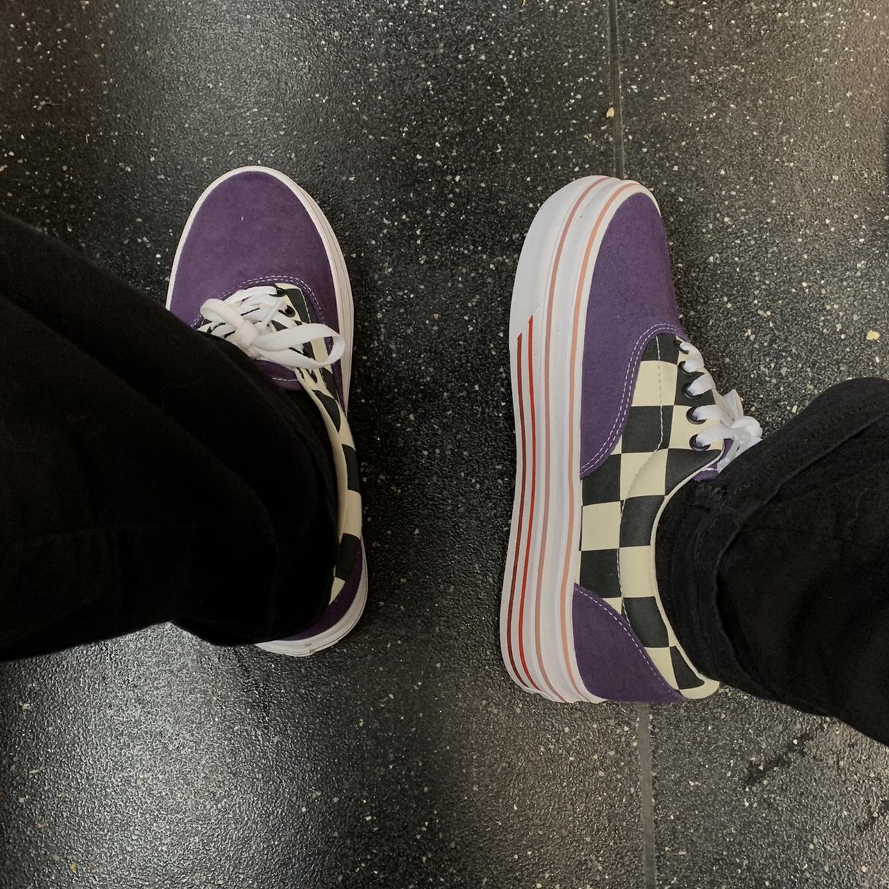 Vans clearance double checkerboard