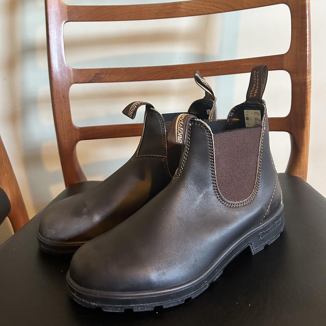 blundstone tan boots