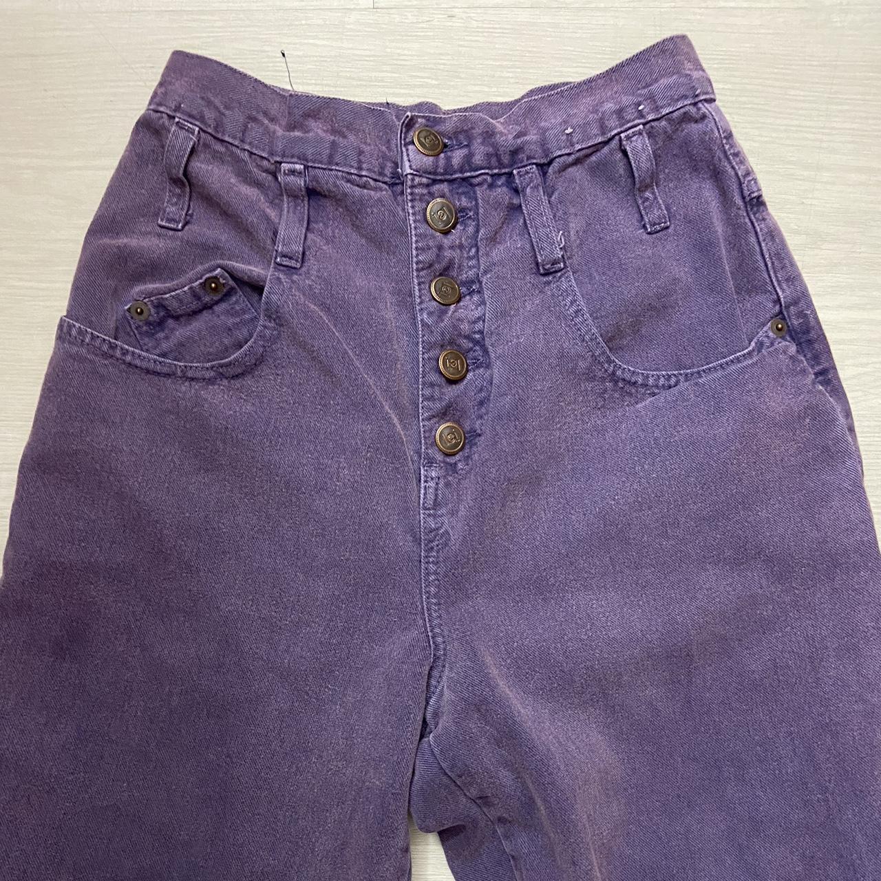 Vintage purple jeans Brand: Westport Denim Size: - Depop