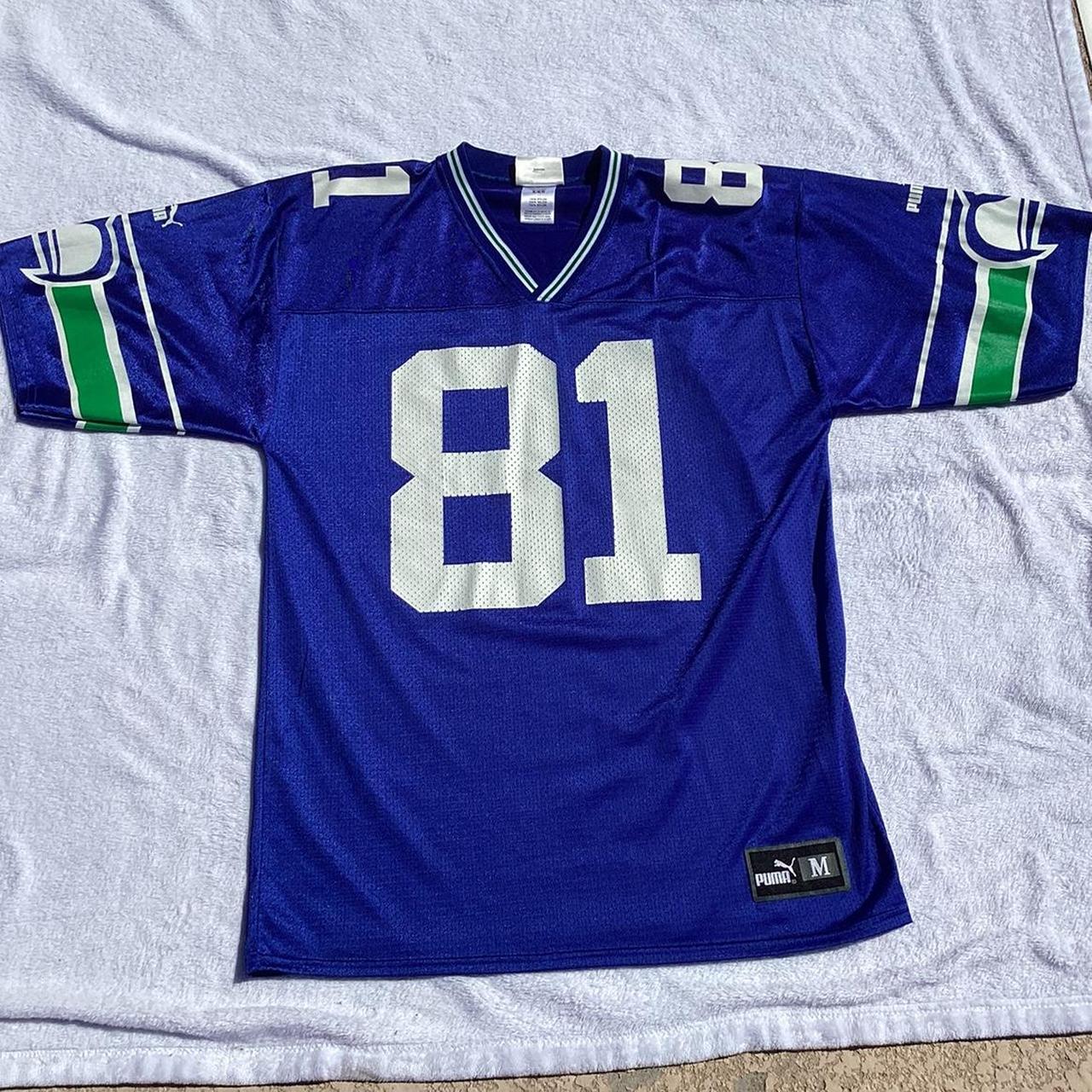 Vintage Seattle Seahawks sweatshirt. No size tag but - Depop