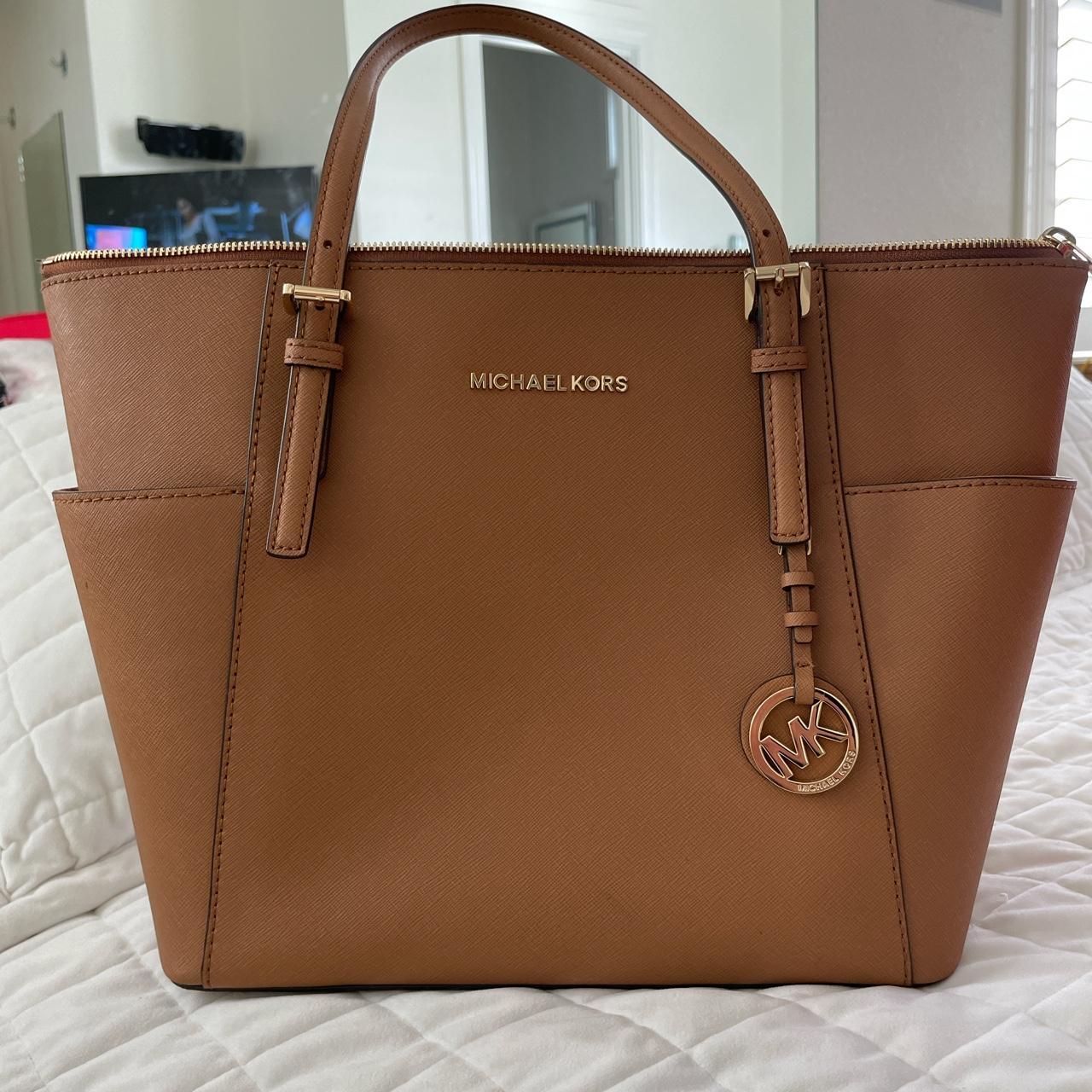 Michael Kors Women's Tan Bag | Depop