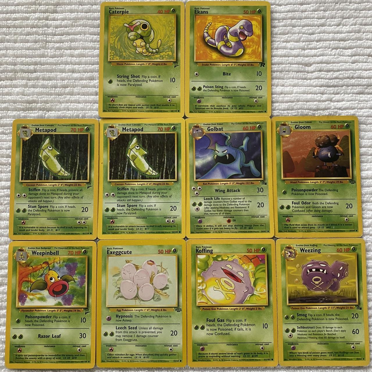 Pokémon Green Trading-cards 