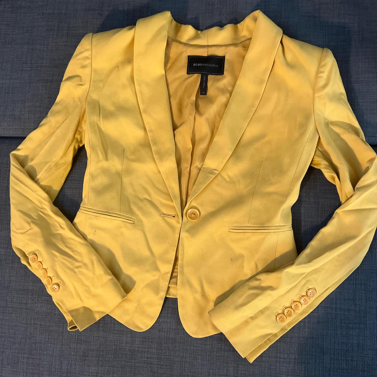 Bcbg yellow jacket hotsell