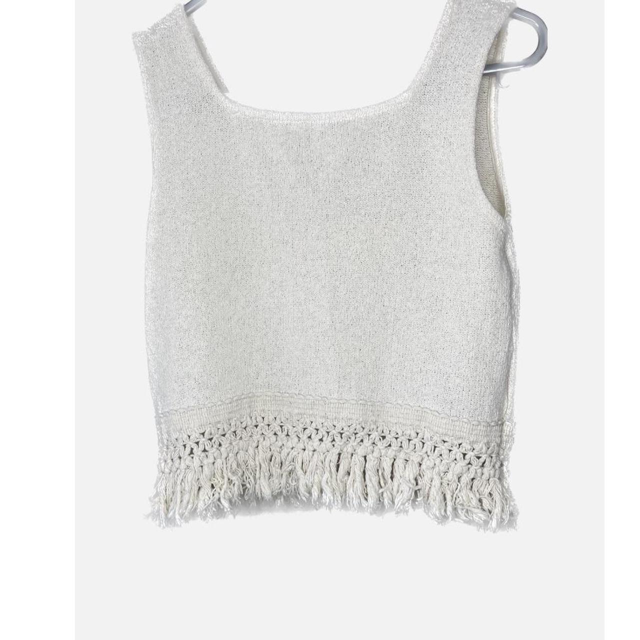 Zara Women's Cream Top Depop