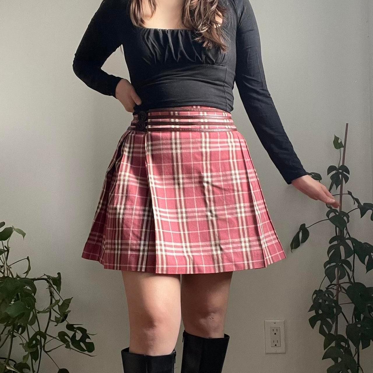 スカート Burberry bluelabel skirt 2000 gothic INTO · INTO