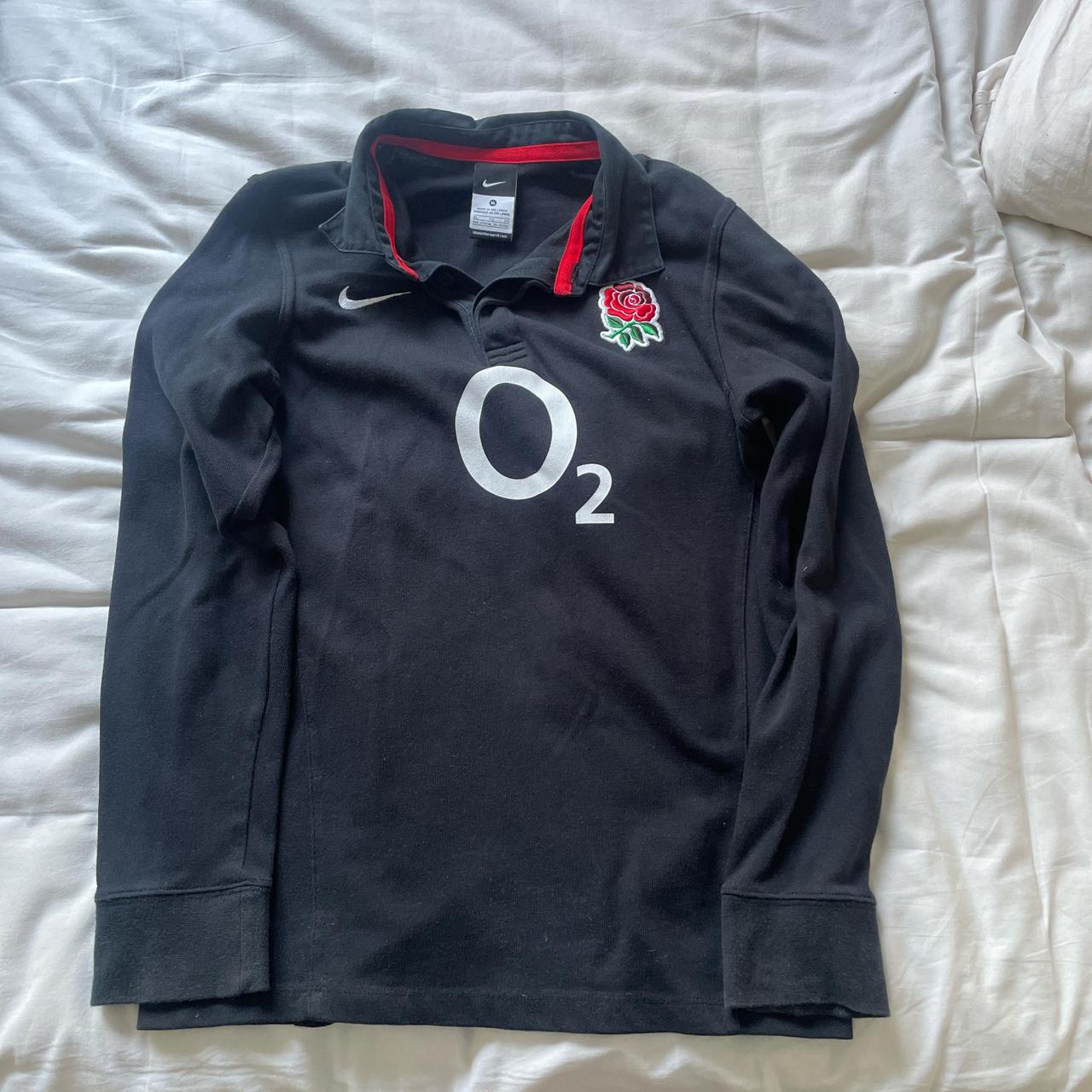 KIDS England rugby long sleeve shirt Size kids XL... Depop