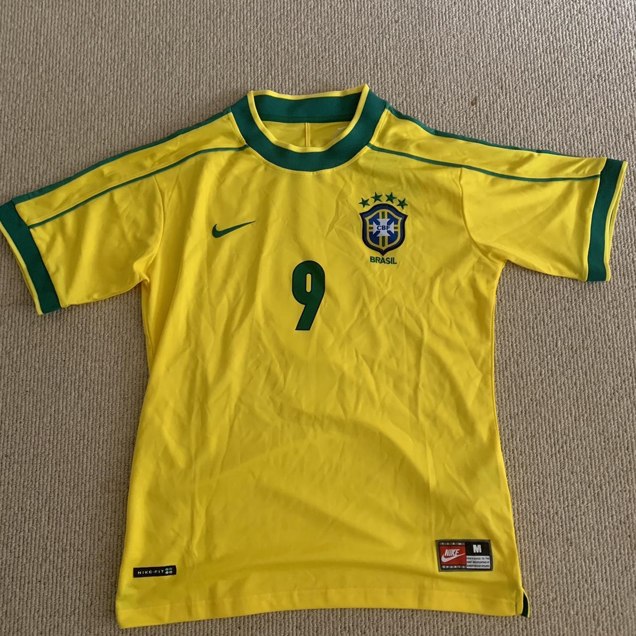 Brazil football shirt 🇧🇷 Ronaldo number 9 Brand new... - Depop