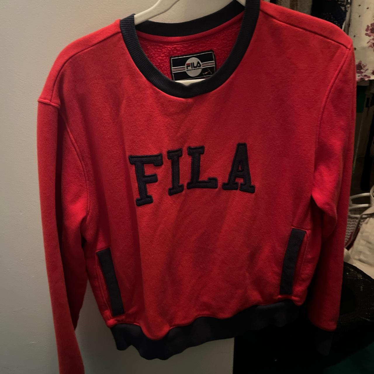 Fila clearance sweater kids