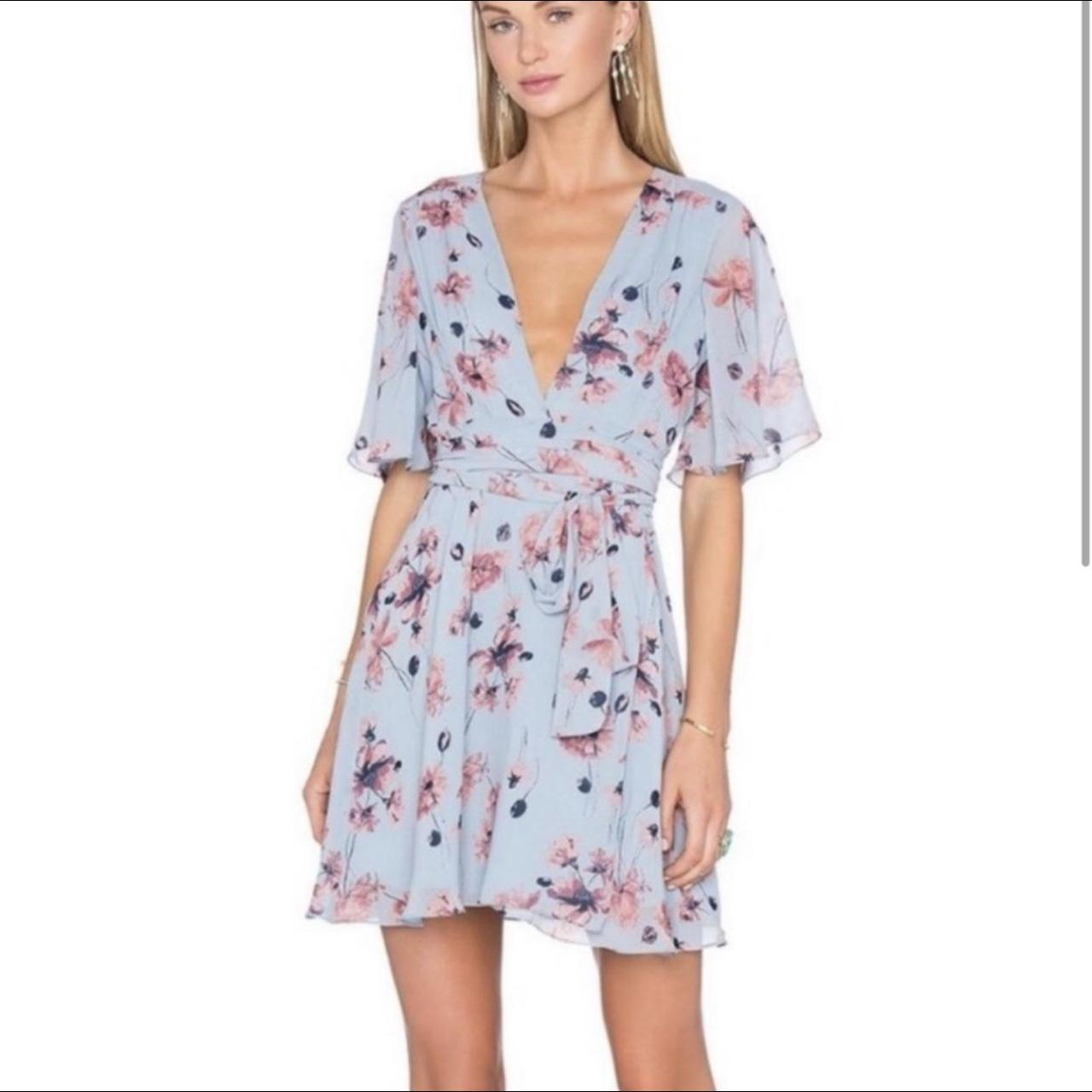 Revolve x House of Harlow Harper Floral Wrap Dress