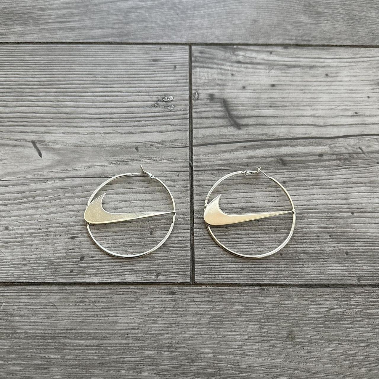 Nike clearance hoop earrings