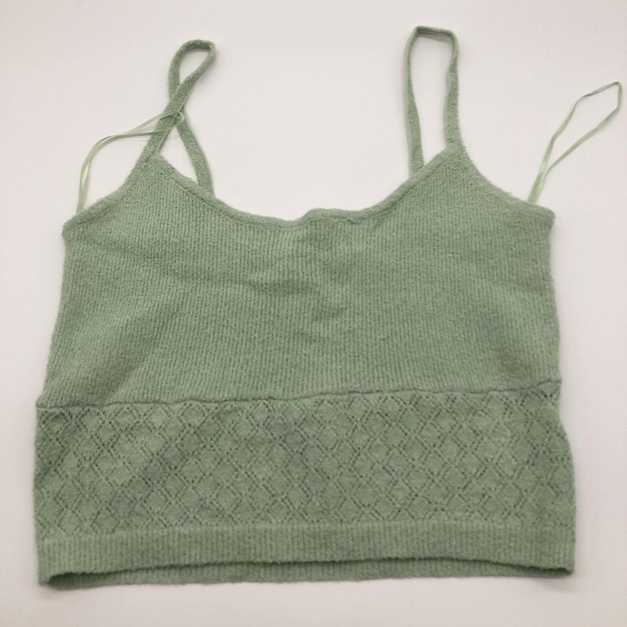 PacSun Women's Green Vest | Depop