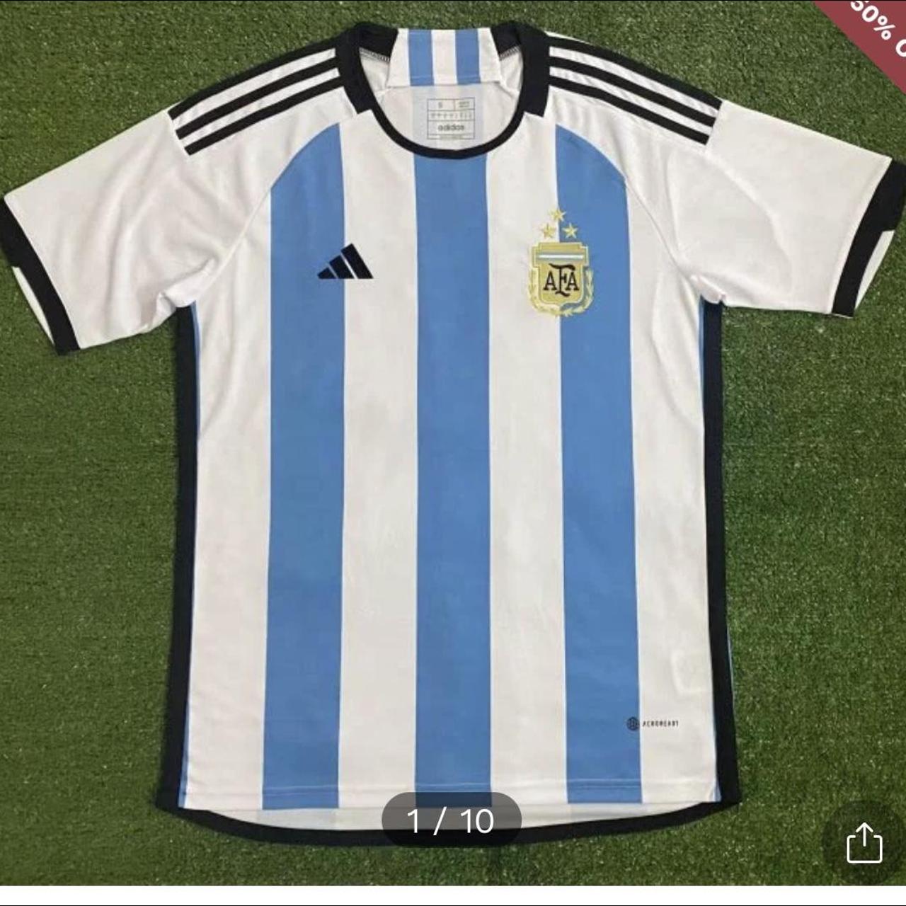 2022 FIFA World Cup Argentina National Team Jersey... - Depop