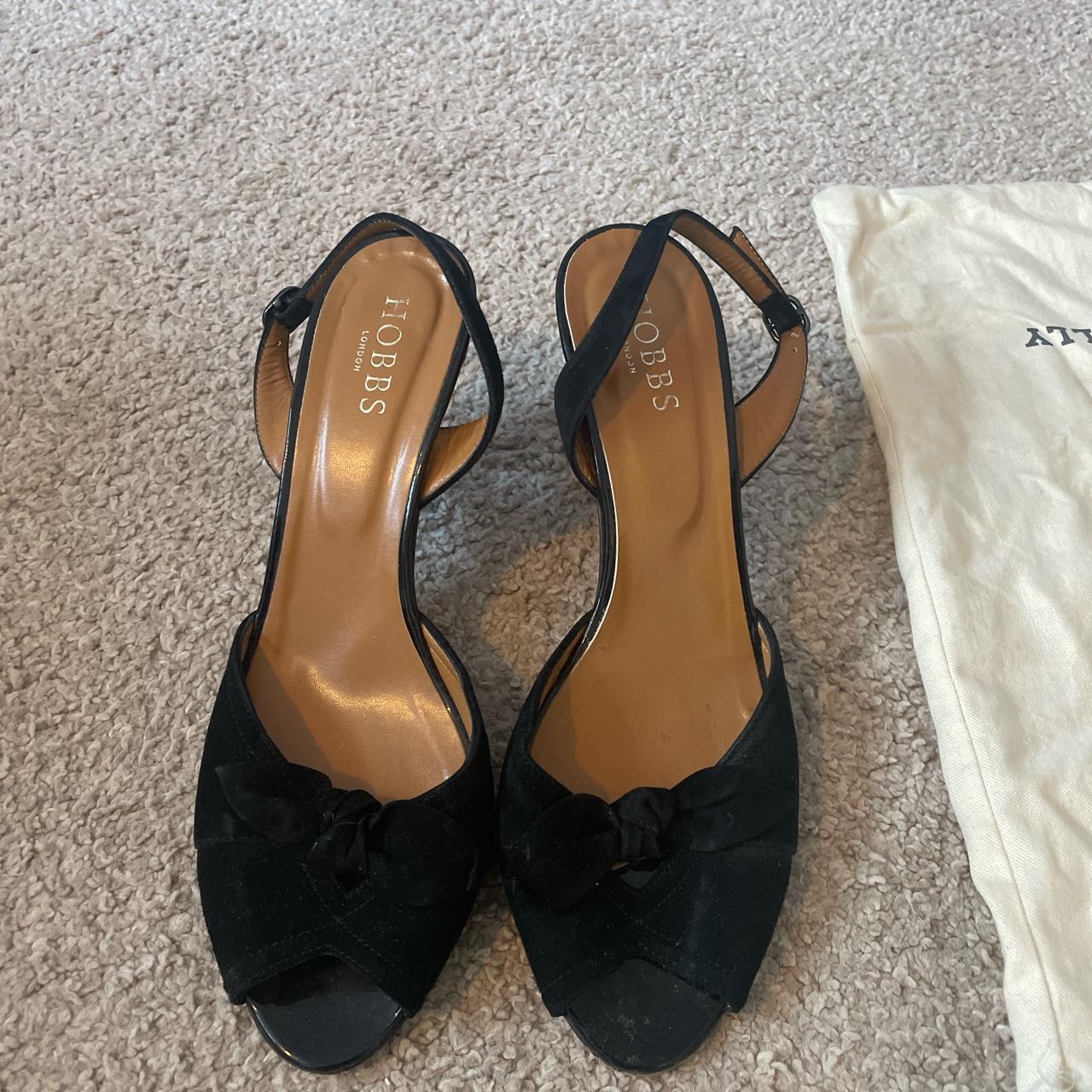 Hobbs high heels black and brown message for any... - Depop