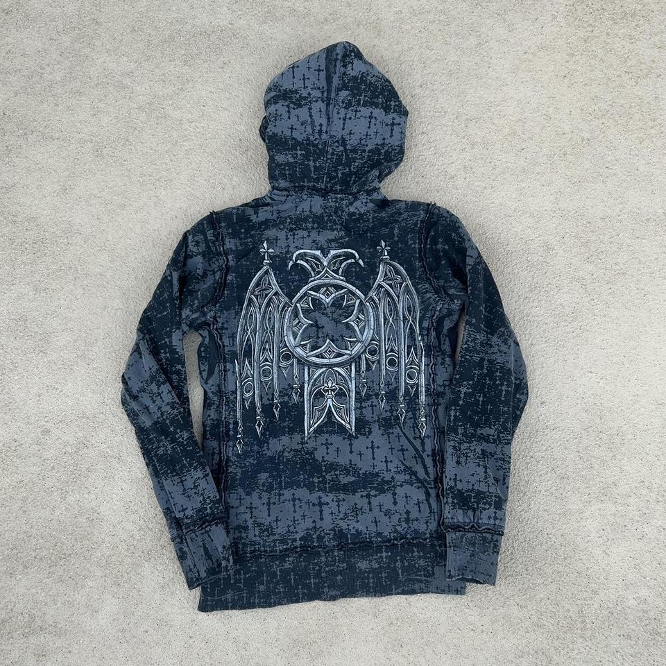 Affliction best sale reversible hoodie