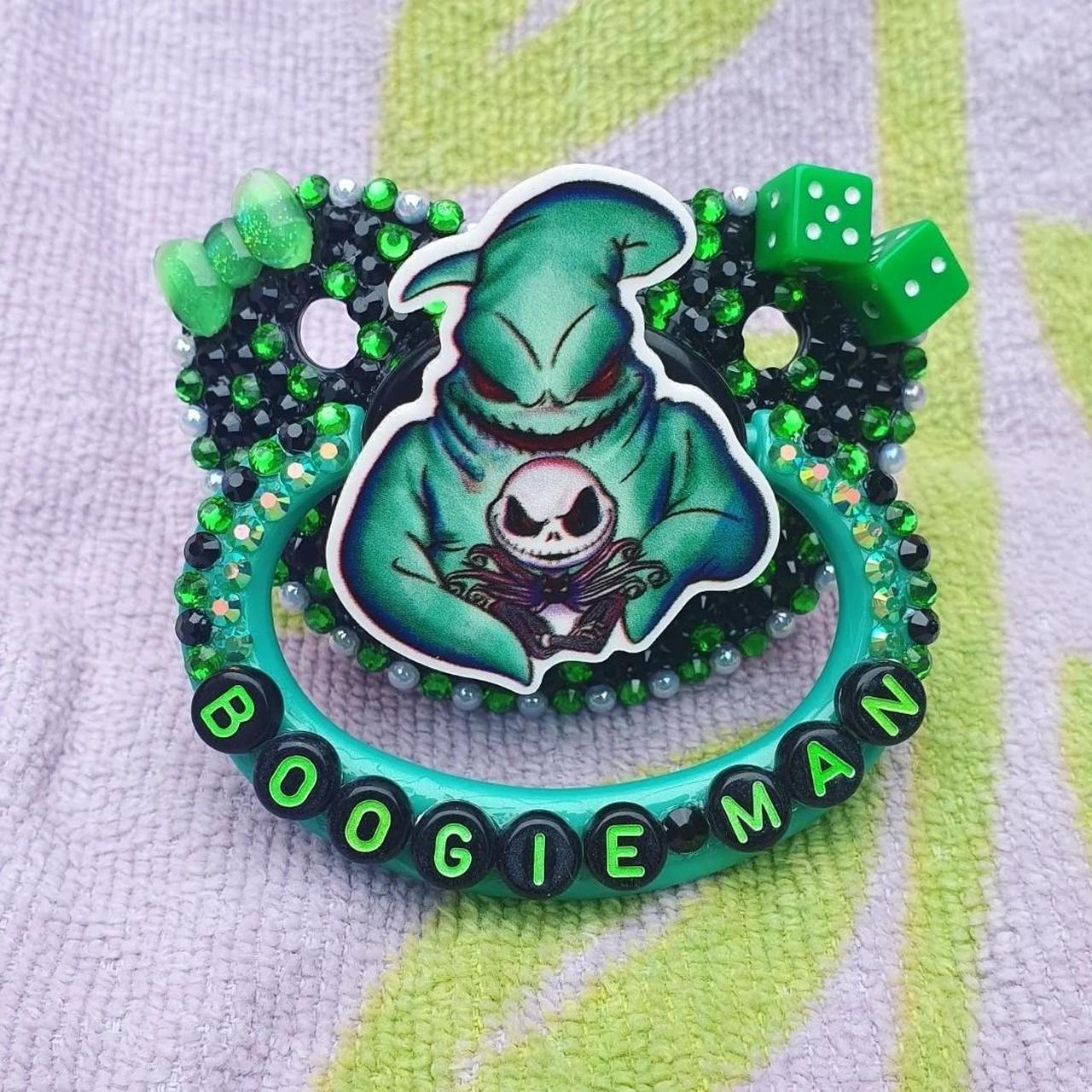 🎲Oogie Boogie Adult Pacifier🎲 🌼Hand decorated by... Depop
