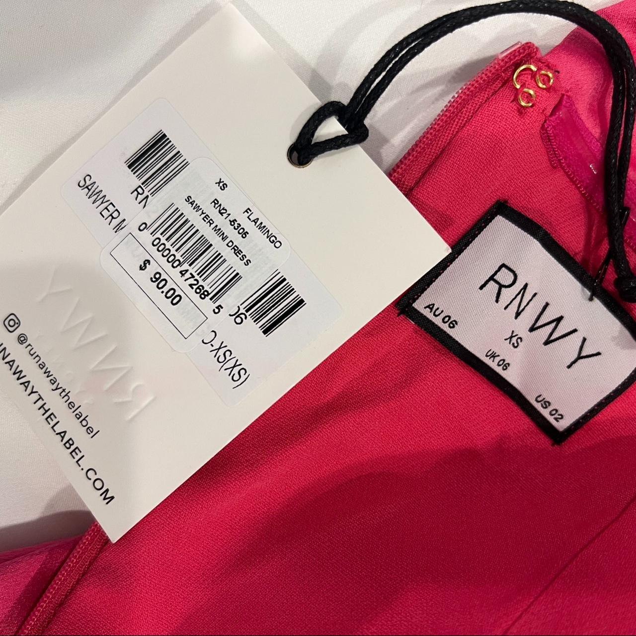 American threads women s pink dress depop