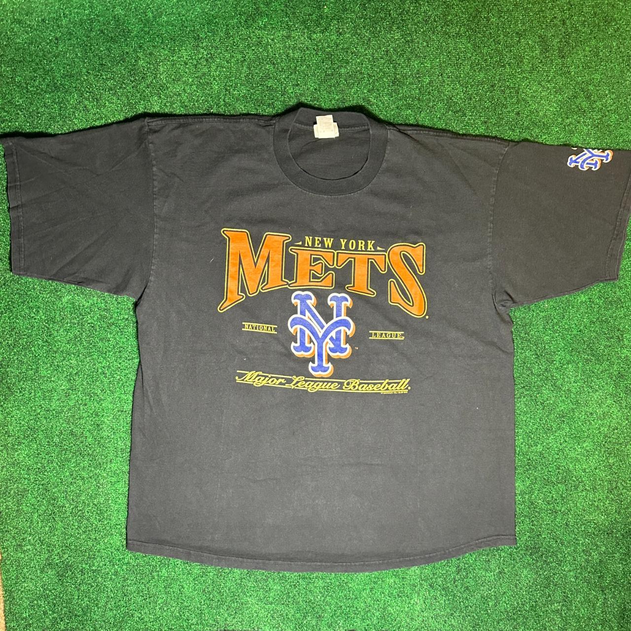 80s Vintage New York Mets 1988 MLB Baseball T-Shirt - Small