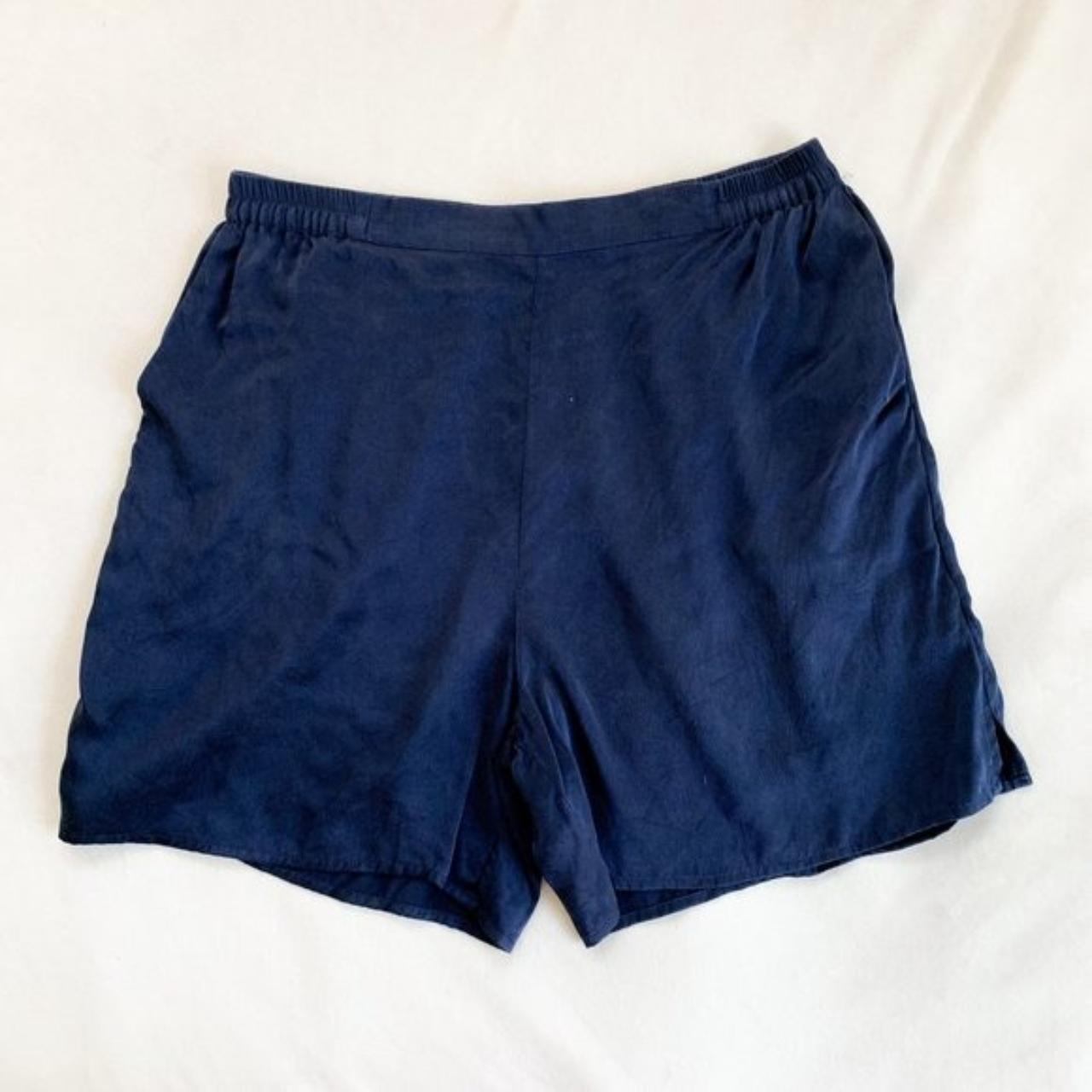 Anthropologie Women's Blue Shorts | Depop