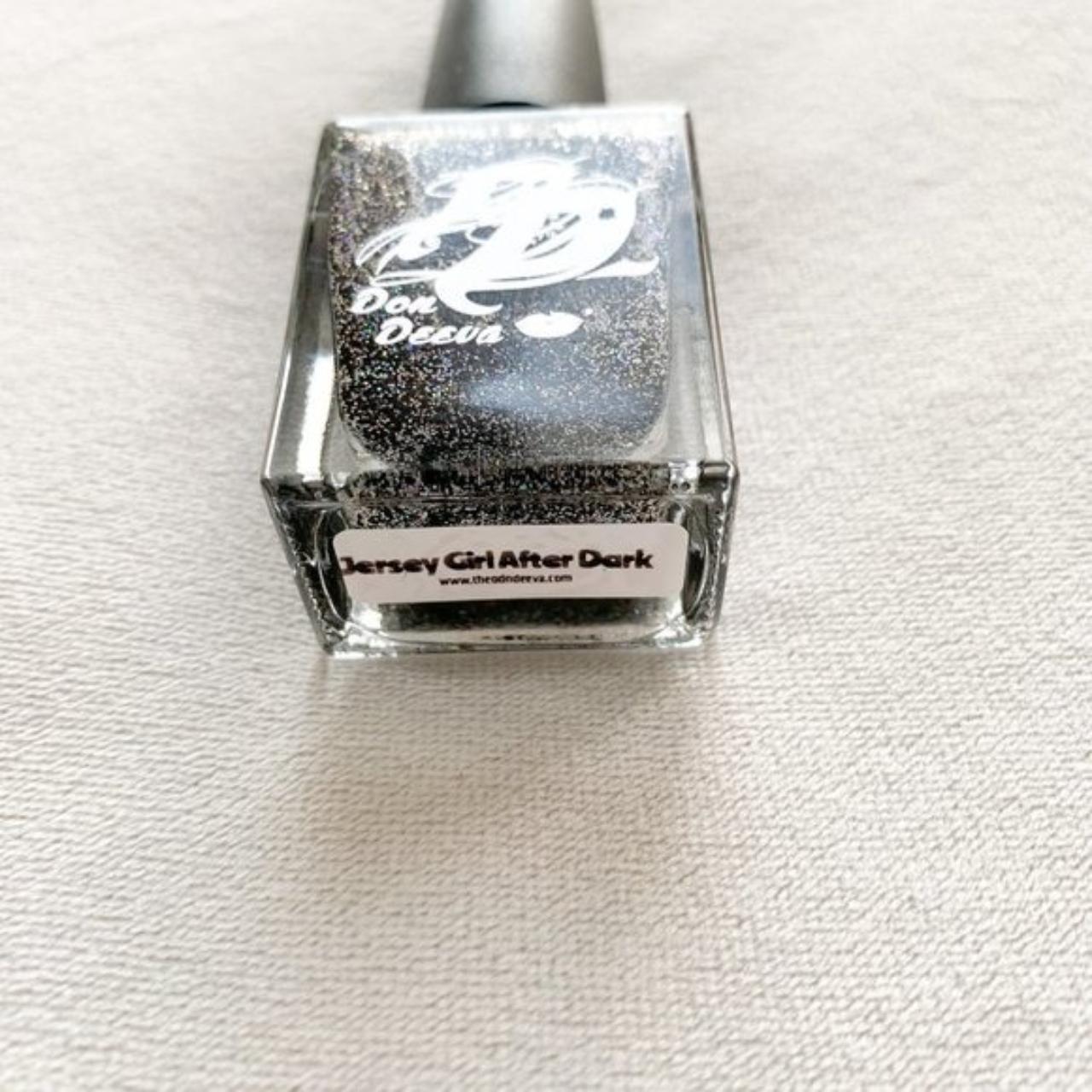 Sephora Silver and Black Nails | Depop